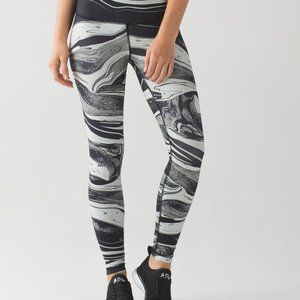 Lululemon Size 4 Speed Wunder Tight Nulux Marble
